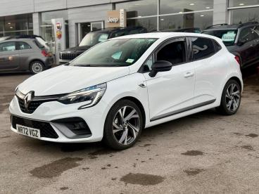 SPOTICAR Renault Clio 1.6 E-tech Rs Line Auto Euro 6 (s/s) 5dr Used Car - City Car Hybrid White - Chippenham - 1200553622_1