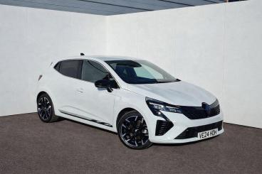 SPOTICAR Renault Clio 1.6 E-tech Techno Auto Euro 6 (s/s) 5dr Used Car - City Car Hybrid White - Trowbridge - 1200587808_1
