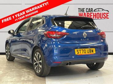 SPOTICAR Renault Clio 1.0 Tce 100 Iconic 5dr Used Car - City Car Petrol Blue - Swansea - 1200605719_2