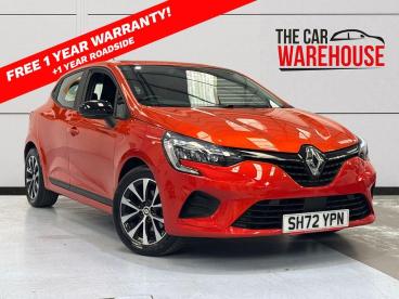 SPOTICAR Renault Clio 1.6 E-tech Full Hybrid 145 Evolution 5dr Auto Used Car - City Car Hybrid Orange - Swansea - 1200605794_1