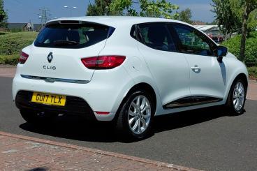 SPOTICAR Renault Clio 1.2 16v Dynamique Nav Euro 6 5dr Used Car - City Car Petrol White - Littlehampton - 1200617616_3