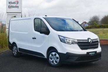 SPOTICAR Renault Trafic 2.0 Dci Blue Sl28 Business L1 H1 Euro 6 (s/s) 5dr Used Car - Commercial Vehicle Diesel White - Ballymena County Antrim - 1200588416_1