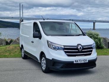 SPOTICAR Renault Trafic 2.0 Dci Blue Sl28 Business+ L1 H1 Euro 6 (s/s) 5dr Used Car - Commercial Vehicle Diesel White - Inverness - 1200609933_1