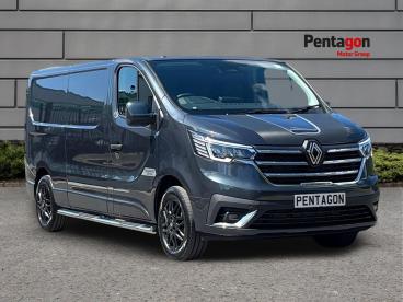 SPOTICAR Renault Trafic 2.0 Dci Blue Ll30 Graphite Edition L2 H1 Euro 6 (s Used Car - Commercial Vehicle Diesel Grey - Lincoln - 1200632325_1