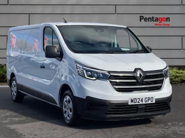 SPOTICAR Renault Trafic 2.0 Dci Blue Ll30 Advance L2 H1 Euro 6 (s/s) 5dr Used Car - Commercial Vehicle Diesel White - Sheffield - 1200641629_1