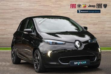 SPOTICAR Renault Zoe R90 41kwh Signature Nav Auto 5dr (battery Lease) Used Car - City Car Electric Black - Hinckley - 1200557233_1