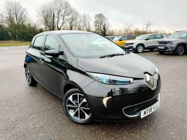 SPOTICAR Renault Zoe R90 41kwh Dynamique Nav Auto 5dr (battery Lease) Used Car - City Car Electric Black - Kidlington - 1200566359_1