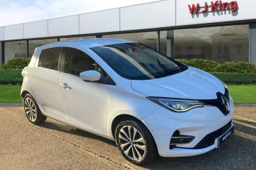 SPOTICAR Renault Zoe R135 52kwh Gt Line Auto 5dr (i, Rapid Charge) Used Car - City Car Electric White - Farningham - 1200567289_1