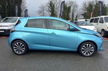 SPOTICAR Renault Zoe R135 52kwh Gt Line Auto 5dr (i, Rapid Charge) Used Car - City Car Electric Blue - Plymouth - 1200576148_2