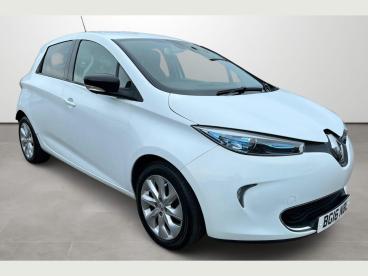 SPOTICAR Renault Zoe 22kwh Dynamique Nav Auto 5dr (battery Lease) Used Car - City Car Electric White - Uckfield - 1200576956_1