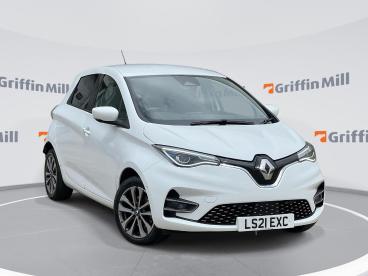 SPOTICAR Renault Zoe R135 52kwh Gt Line Auto 5dr (i, Rapid Charge) Used Car - City Car Electric White - Pontypridd - 1200619609_1