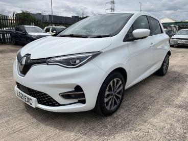SPOTICAR Renault Zoe R135 52kwh Gt Line Auto 5dr (i, Rapid Charge) Used Car - City Car Electric White - Pontypridd - 1200619609_3