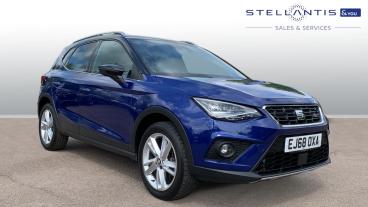 SPOTICAR Seat Arona 1.0 Tsi Fr Euro 6 (s/s) 5dr Used Car - City Car Petrol Blue - Hatfield - 1200508930_1