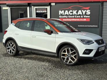 SPOTICAR Seat Arona 1.0 Tsi Xcellence Lux Dsg Euro 6 (s/s) 5dr Used Car - City Car Petrol White - Inverness - 1200521109_1