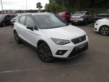 SPOTICAR Seat Arona 1.0 Tsi Xcellence Dsg Euro 6 (s/s) 5dr Used Car - City Car Petrol White - Southampton - 1200538075_1
