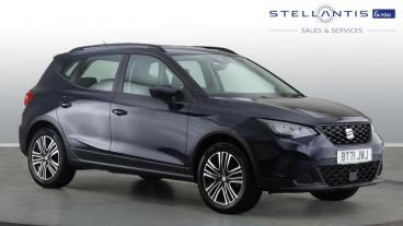 SPOTICAR Seat Arona 1.0 Tsi Se Technology Dsg Euro 6 (s/s) 5dr Used Car - City Car Petrol Blue - Coventry - 1200549137_1