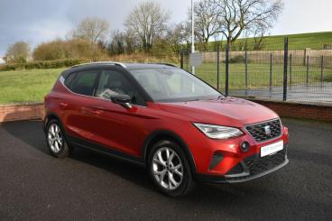 SPOTICAR Seat Arona 1.0 Tsi Fr Euro 6 (s/s) 5dr Used Car - City Car Petrol Red - Ballymena County Antrim - 1200559756_1