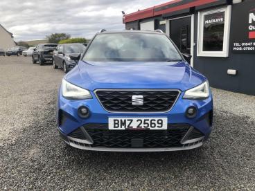 SPOTICAR Seat Arona 1.0 Tsi Fr Sport Euro 6 (s/s) 5dr Used Car - City Car Petrol Blue - Inverness - 1200560884_2