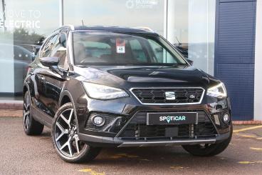 SPOTICAR Seat Arona 1.0 Tsi Fr Red Edition Dsg Euro 6 (s/s) 5dr Used Car - City Car Petrol Black - Bulkington - 1200562747_1