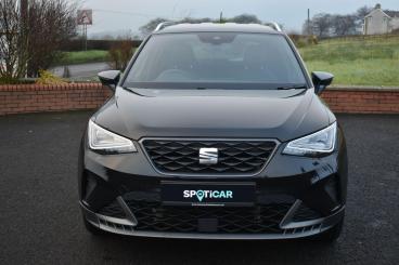 SPOTICAR Seat Arona 1.0 Tsi Fr Sport Euro 6 (s/s) 5dr Used Car - City Car Petrol Black - Ballymena County Antrim - 1200569748_2