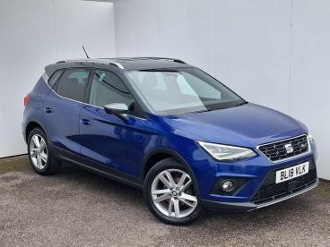 SPOTICAR Seat Arona 1.6 Tdi Fr Euro 6 (s/s) 5dr Used Car - City Car Diesel Blue - Trowbridge - 1200572038_1