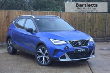 SPOTICAR Seat Arona 1.0 Tsi Xperience Lux Euro 6 (s/s) 5dr Used Car - City Car Petrol Blue - St Leonards On Sea - 1200573704_1