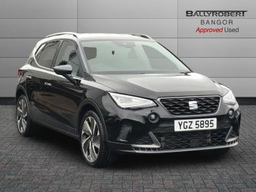 SPOTICAR Seat Arona 1.0 Tsi Fr Edition Dsg Euro 6 (s/s) 5dr Used Car - City Car Petrol Black - Bangor - 1200574416_1