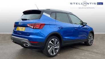 SPOTICAR Seat Arona 1.0 Tsi Fr Sport Euro 6 (s/s) 5dr Used Car - City Car Petrol Blue - Preston - 1200579551_3