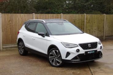 SPOTICAR Seat Arona 1.0 Tsi Fr Sport Dsg Euro 6 (s/s) 5dr Used Car - City Car Petrol White - St Leonards On Sea - 1200581787_1