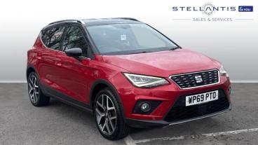 SPOTICAR Seat Arona 1.0 Tsi Xcellence Lux Dsg Euro 6 (s/s) 5dr Used Car - City Car Petrol Blue - Newport - 1200581828_1
