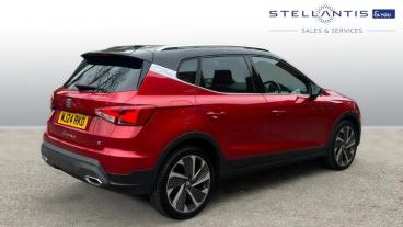 SPOTICAR Seat Arona 1.0 Tsi Fr Sport Dsg Euro 6 (s/s) 5dr Used Car - City Car Petrol Red - Stockport - 1200584141_3
