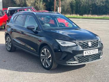 SPOTICAR Seat Arona 1.0 Tsi Fr Sport Euro 6 (s/s) 5dr Used Car - City Car Petrol Black - Kidlington - 1200584907_1