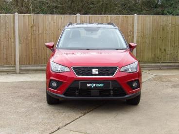 SPOTICAR Seat Arona 1.0 Tsi Se Technology Dsg Euro 6 (s/s) 5dr Used Car - City Car Petrol Red - St Leonards On Sea - 1200586025_2