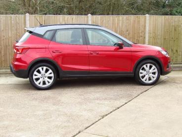 SPOTICAR Seat Arona 1.0 Tsi Se Technology Dsg Euro 6 (s/s) 5dr Used Car - City Car Petrol Red - St Leonards On Sea - 1200586025_3