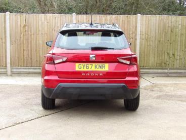 SPOTICAR Seat Arona 1.0 Tsi Se Technology Dsg Euro 6 (s/s) 5dr Used Car - City Car Petrol Red - St Leonards On Sea - 1200586025_4