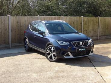 SPOTICAR Seat Arona 1.0 Tsi Xperience Lux Euro 6 (s/s) 5dr Used Car - City Car Petrol Blue - St Leonards On Sea - 1200587462_1