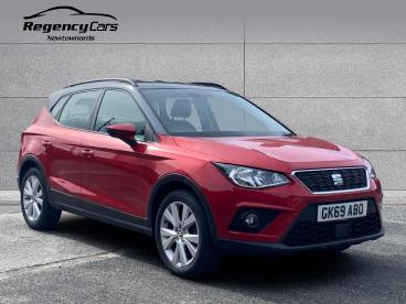 SPOTICAR Seat Arona 1.0 Tsi Se Technology Dsg Euro 6 (s/s) 5dr Used Car - City Car Petrol Red - Newtownards - 1200587880_1