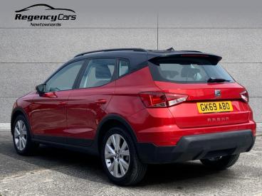 SPOTICAR Seat Arona 1.0 Tsi Se Technology Dsg Euro 6 (s/s) 5dr Used Car - City Car Petrol Red - Newtownards - 1200587880_4