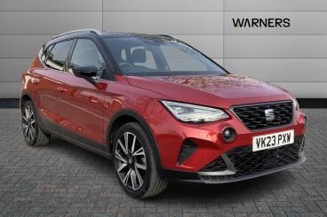 SPOTICAR Seat Arona 1.0 Tsi Fr Edition Euro 6 (s/s) 5dr Used Car - City Car Petrol Red - Gloucester - 1200588449_1