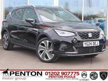 SPOTICAR Seat Arona 1.0 Tsi Fr Sport Dsg Euro 6 (s/s) 5dr Used Car - City Car Petrol Black - Poole - 1200593790_1