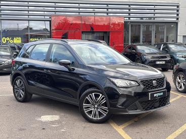 SPOTICAR Seat Arona 1.0 Tsi Se Technology Dsg Euro 6 (s/s) 5dr Used Car - City Car Petrol Black - Romford - 1200595177_1