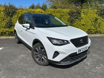 SPOTICAR Seat Arona 1.0 Tsi Evo Se Edition Euro 6 (s/s) 5dr Used Car - City Car Petrol White - Llangefni - 1200595712_1