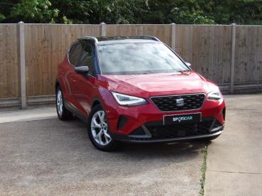 SPOTICAR Seat Arona 1.0 Tsi Fr Euro 6 (s/s) 5dr Used Car - City Car Petrol Red - St Leonards On Sea - 1200598084_2
