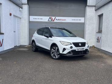 SPOTICAR Seat Arona 1.0 Tsi Fr Edition Euro 6 (s/s) 5dr Used Car - City Car Petrol White - Inverness - 1200598404_1