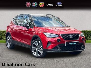 SPOTICAR Seat Arona 1.0 Tsi Fr Sport Euro 6 (s/s) 5dr Used Car - City Car Petrol Red - Colchester - 1200599220_1