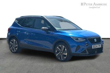 SPOTICAR Seat Arona 1.0 Tsi Fr Sport Dsg Euro 6 (s/s) 5dr Used Car - City Car Petrol Blue - Castleford - 1200601199_1