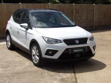 SPOTICAR Seat Arona 1.0 Tsi Se Technology Dsg Euro 6 (s/s) 5dr Used Car - City Car Petrol White - St Leonards On Sea - 1200607133_2