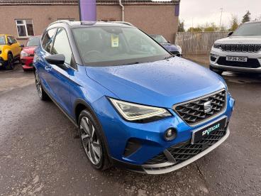 SPOTICAR Seat Arona 1.0 Tsi Fr Sport Dsg Euro 6 (s/s) 5dr Used Car - City Car Petrol Blue - Forfar - 1200609653_1