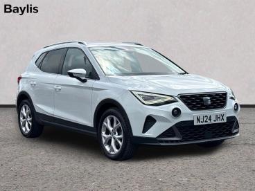 SPOTICAR Seat Arona 1.0 Tsi Fr Euro 6 (s/s) 5dr Used Car - City Car Petrol White - Hereford - 1200614871_1