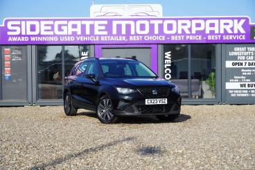 SPOTICAR Seat Arona 1.0 Tsi Se Technology Dsg Euro 6 (s/s) 5dr Used Car - City Car Petrol Black - Great Yarmouth - 1200619268_1